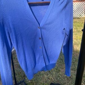 Banana Republic Royal Blue Women's Cardigan